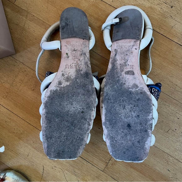 Hereu Cabersa Fisherman Sandals Cream 39/9 - Picture 7 of 10